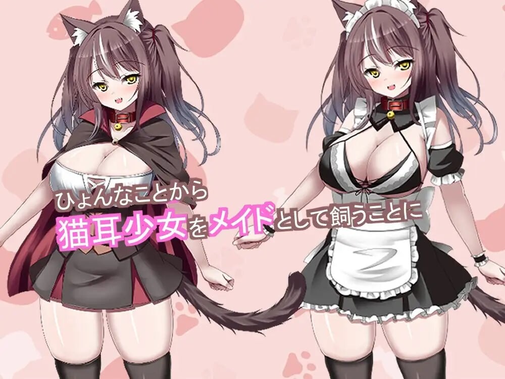 新作[互动养成SLG/抚摸触摸/动态] 开始饲养猫耳女仆 ～与猫耳女仆的甜蜜同居生活～ 猫耳メイドを飼いはじめました ～猫耳メイドとのイチャラブ同性生活～ AI汉化版 [4.40G]